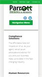 Mobile Screenshot of parrottinsurance.com